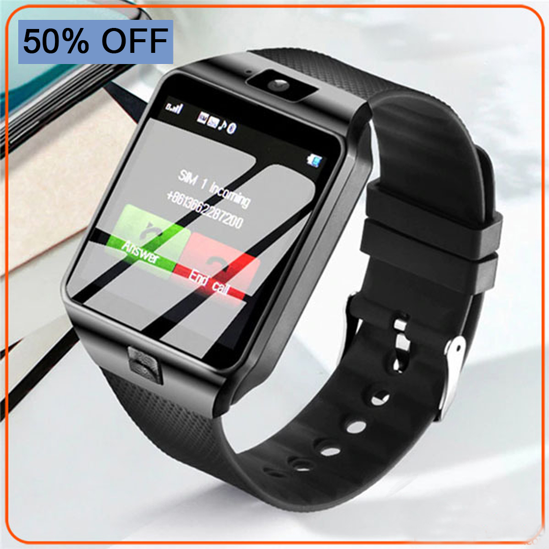 DZ09 Smart Watch- Sim supported